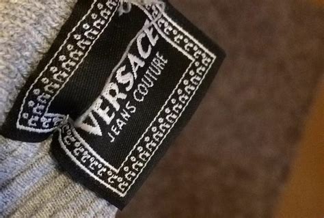 fake versace jeans couture label|Versace authentication check.